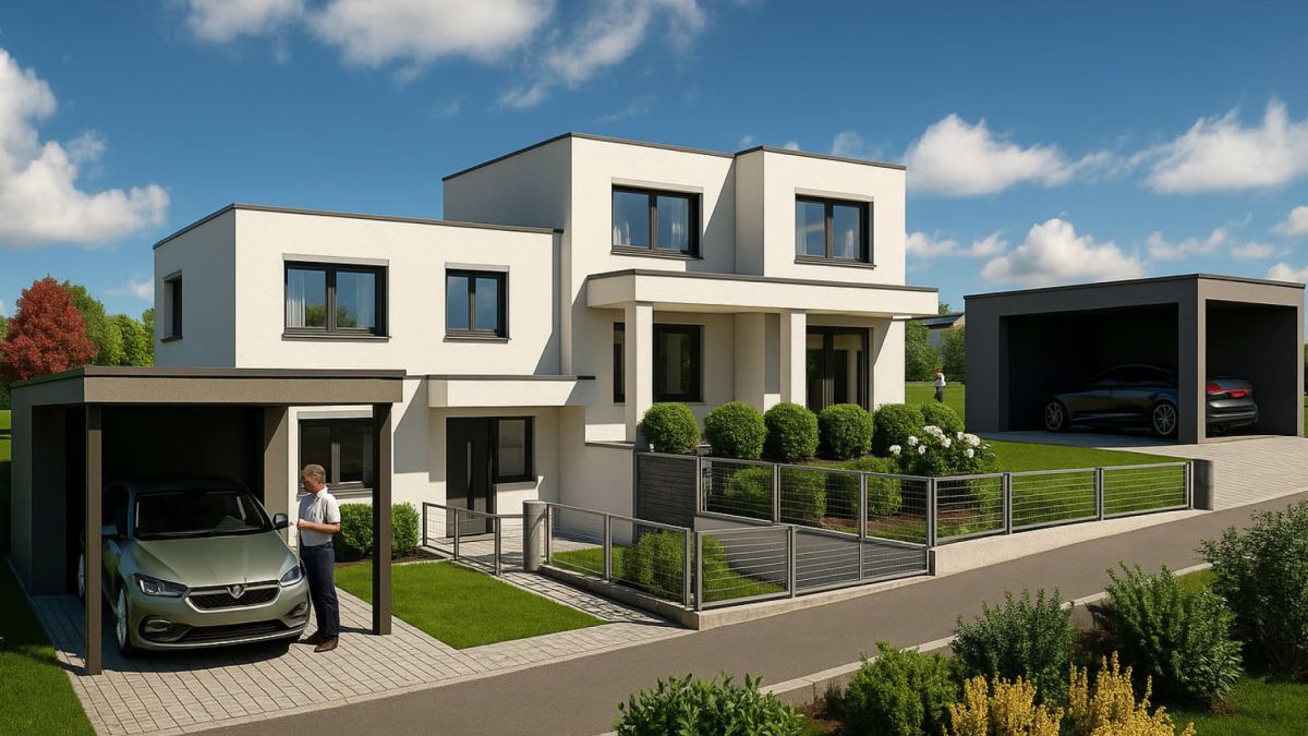 Familienfreundliches Doppelhaus