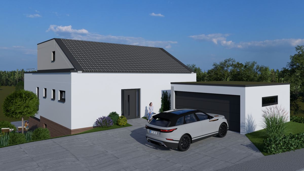 Architektur Panorama – Modernes Wohnen mit Weitblick und Design, Bild 4