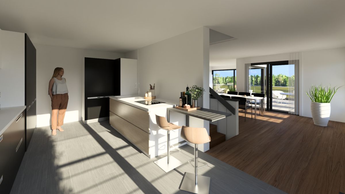 Architektur Panorama – Modernes Wohnen mit Weitblick und Design, Bild 8