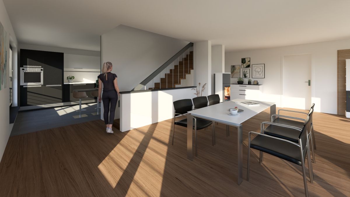 Architektur Panorama – Modernes Wohnen mit Weitblick und Design, Bild 9