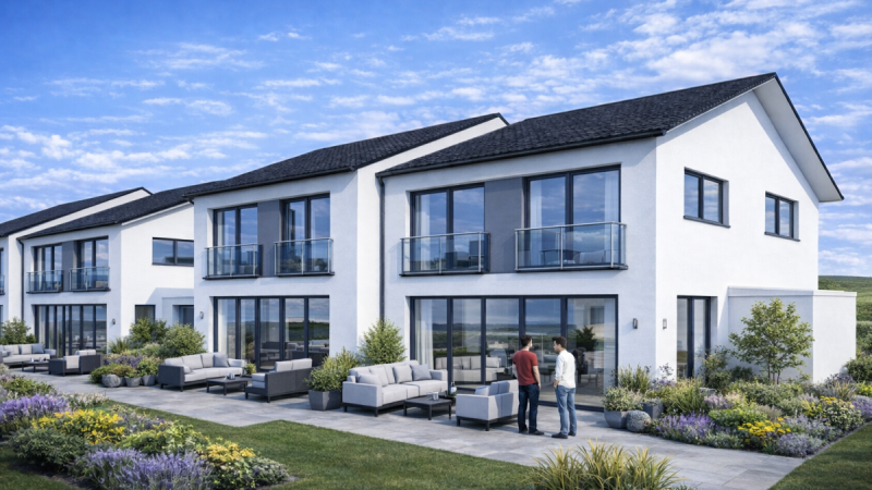 Moderne Doppelhaushälfte, Bild 1