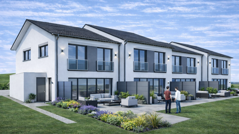 Moderne Doppelhaushälfte, Bild 2