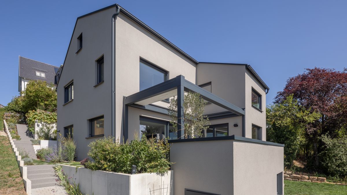 Haus bauen in Tübingen - Familienfreundliches Massivhaus in Hanglage, Bild 3