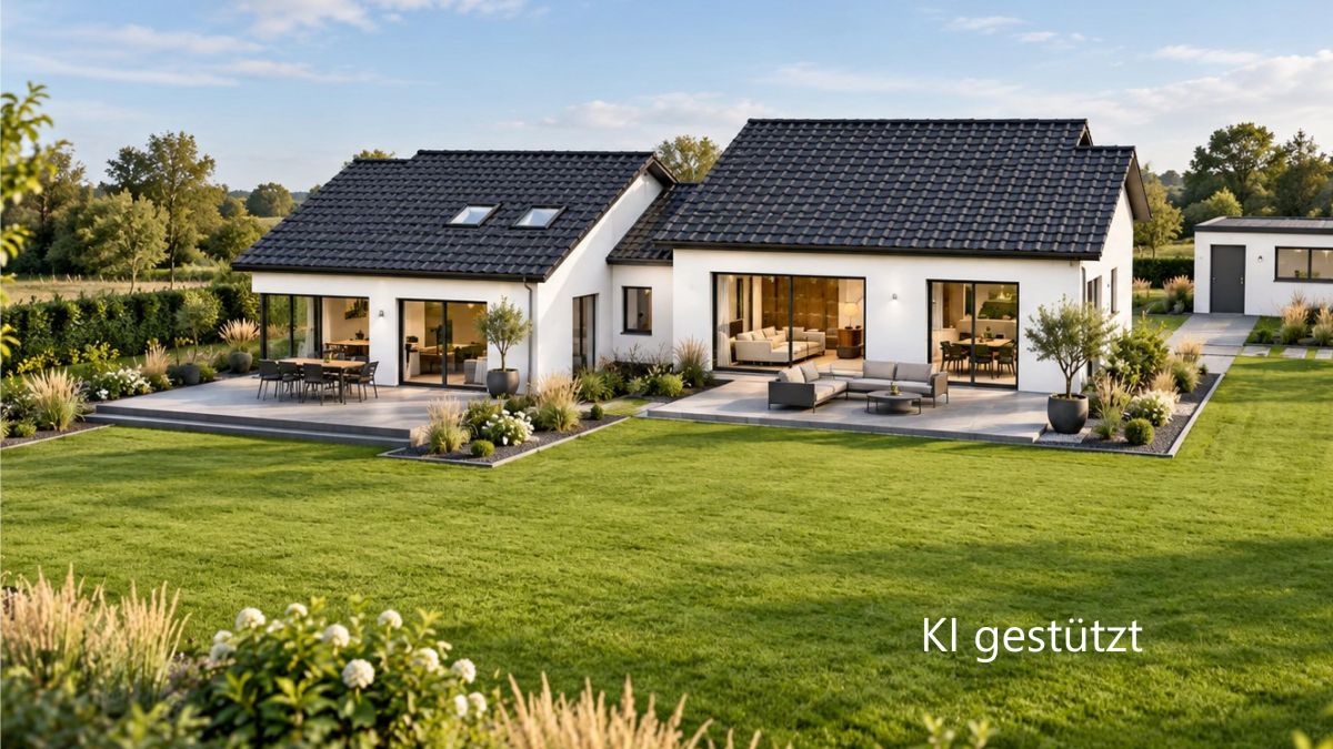 Doppelhaushälfte Bungalow mit Panoramablick